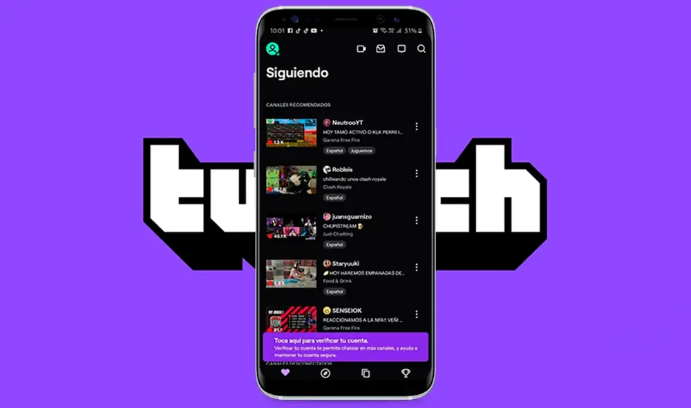 El modo oscuro es una de las opciones más populares en Twitch. Foto: Andro4all