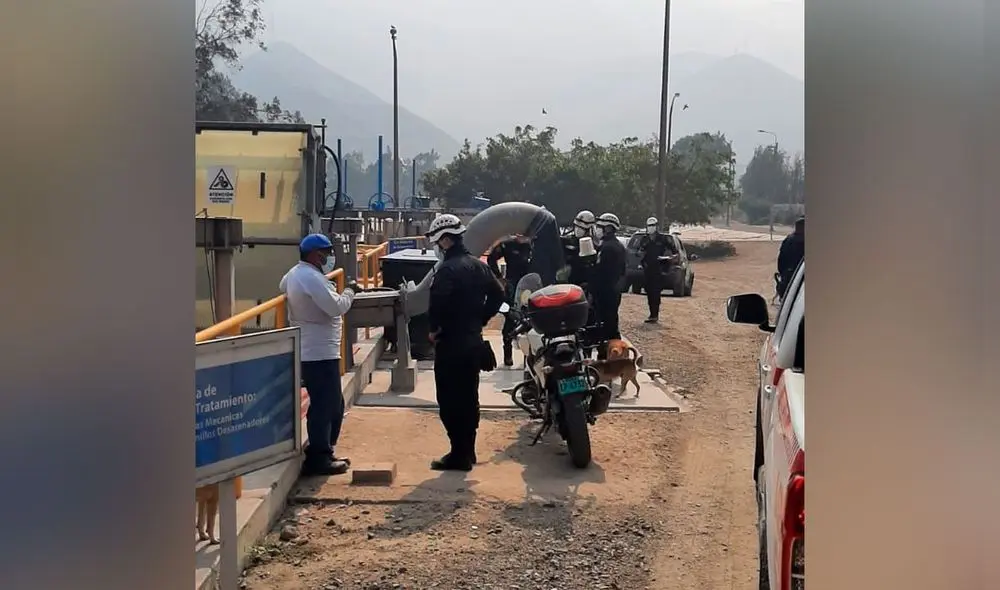 Personas que transitaban por la zona se comunicaron con la central de Serenazgo. Foto: difusión Personas que transitaban por la zona se comunicaron con la central de Serenazgo. Foto: difusión