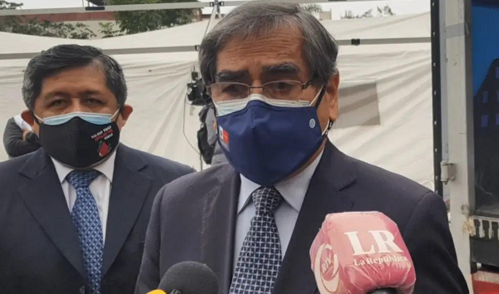 Ministro aseguró que hasta el momento no se han detectado más casos de contagio por la variante Delta en otras regiones. Foto: Joel Robles / URPI-LR Ministro aseguró que hasta el momento no se han detectado más casos de contagio por la variante Delta en otras regiones. Foto: Joel Robles / URPI-LR