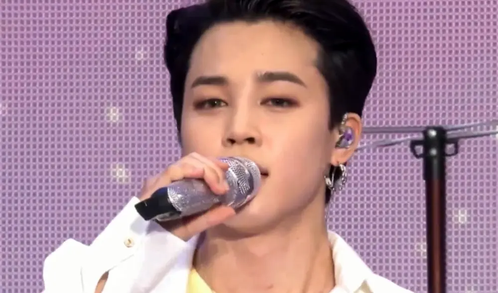 Park Jimin en captura del Muster Sowoozoo 2021. Foto: Big Hit Music