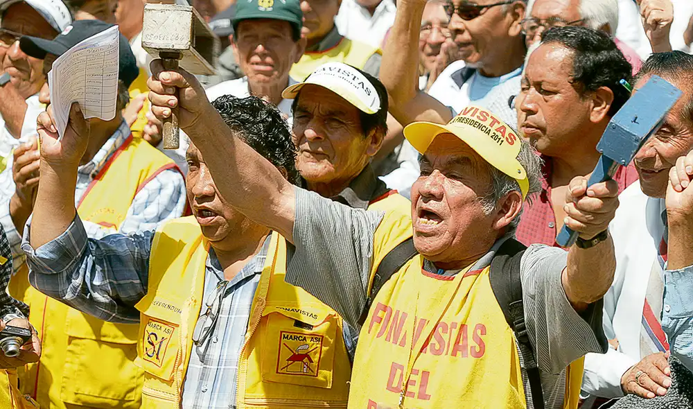 Fonavistas. Más de 2 millones de adultos mayores esperan la devolución de sus aportes. Foto: difusión Fonavistas. Más de 2 millones de adultos mayores esperan la devolución de sus aportes. Foto: difusión