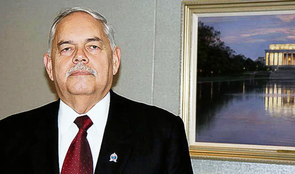 Rebelión. El electo congresista de Renovación Popular, Jorge Montoya, plantea que el Congreso desconozca las elecciones. Foto: difusión