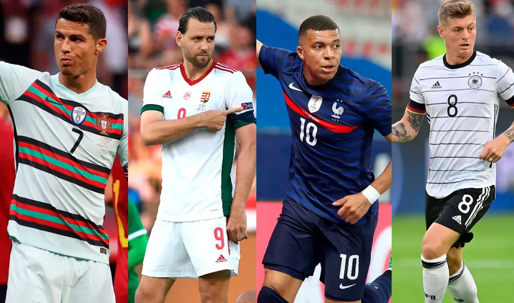 Portugal, Hungría, Francia y Alemania conforman el 'grupo de la muerte' en la Eurocopa 2021. Foto: composición/EFE Portugal, Hungría, Francia y Alemania conforman el 'grupo de la muerte' en la Eurocopa 2021. Foto: composición/EFE