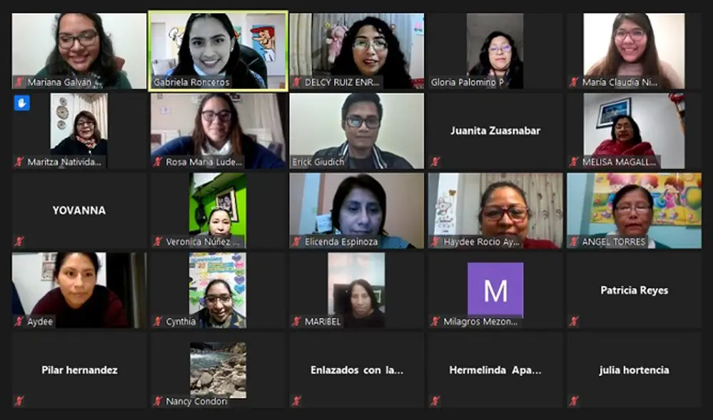 Proyecto “Enlazados con la primera infancia”. Foto: difusión