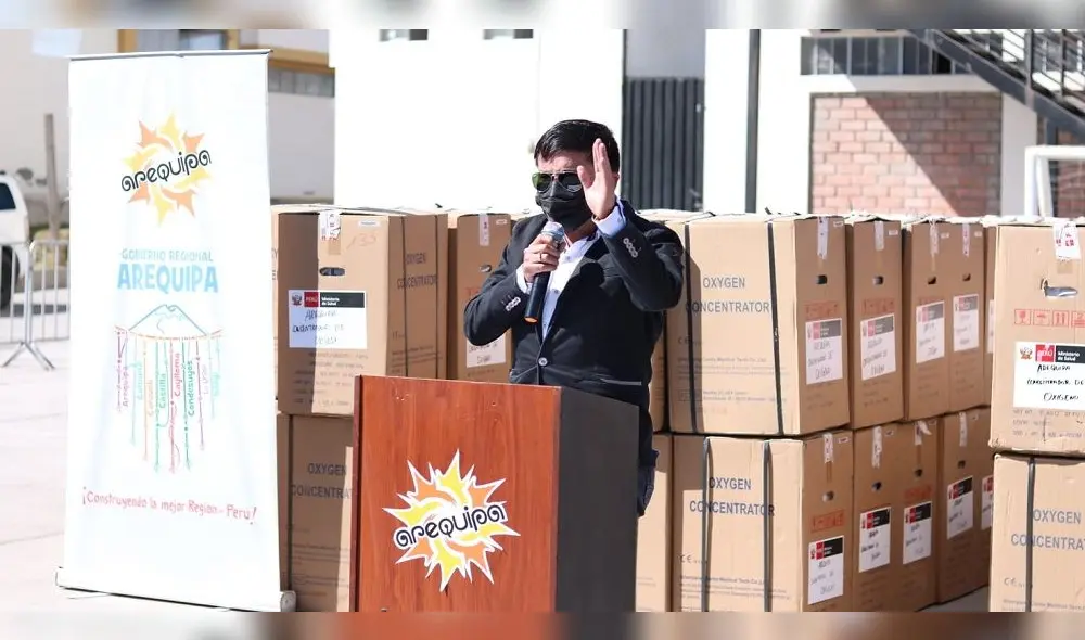 Cáceres Llica hizo un pedido a los dos candidatos presidenciales que aún esperan los resultados oficiales. Foto: Gobierno Regional de Arequipa Cáceres Llica hizo un pedido a los dos candidatos presidenciales que aún esperan los resultados oficiales. Foto: Gobierno Regional de Arequipa