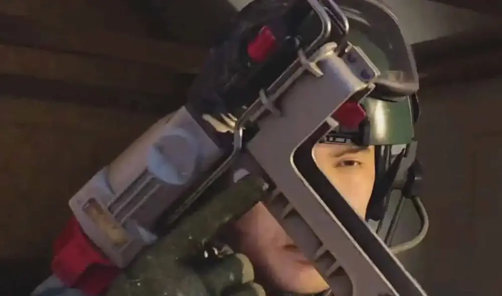 Diseño de la pistola de clavos. Foto: Activision