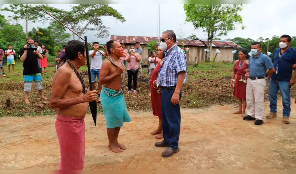 Gobernador regional visitó comunidades nativas en la provincia de Condorcanqui. Foto: GRA.