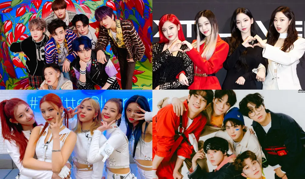NCT Dream, aespa, ITZY y ASTRO figuran en la alineación de Dream Concert 2021. Foto: composición SM/JYP/Fantagio