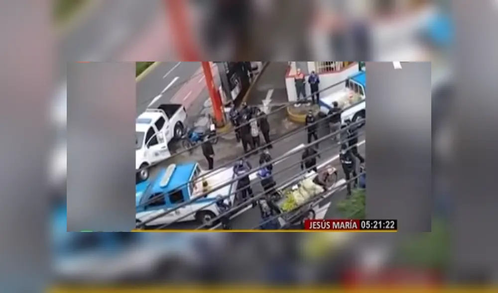 Vecinos denunciaron los hechos. Foto: Panamericana/captura