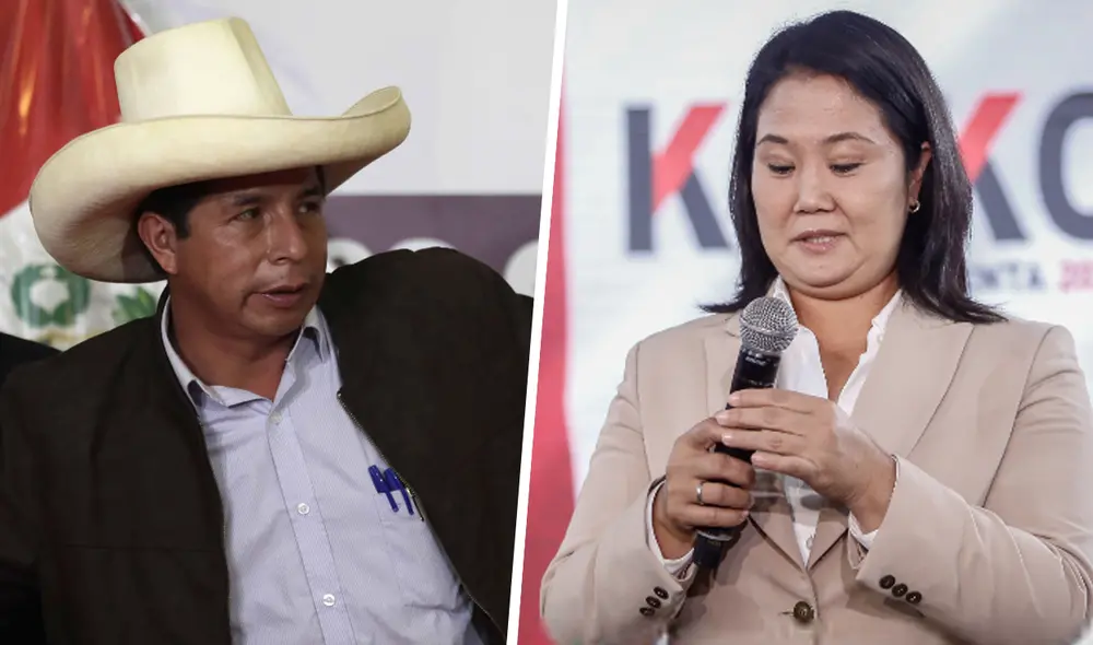 Castillo Terrones y Fujimori Higuchi disputaron el balotaje de las Elecciones Generales 2021. Foto: Antonio Melgarejo de La República / EFE Castillo Terrones y Fujimori Higuchi disputaron el balotaje de las Elecciones Generales 2021. Foto: Antonio Melgarejo de La República / EFE