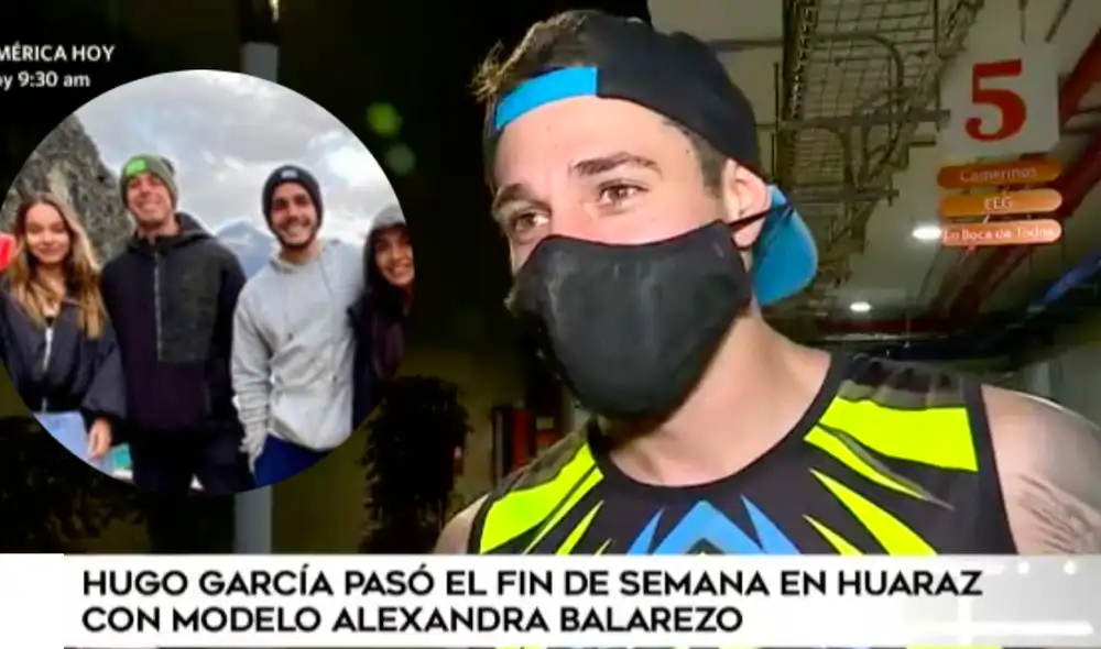 El ‘guerrero’ no quiso dar detalles a las cámaras, pero aseguró que pasó un buen momento junto a sus compañeros. Foto: Instagram/captura América TV