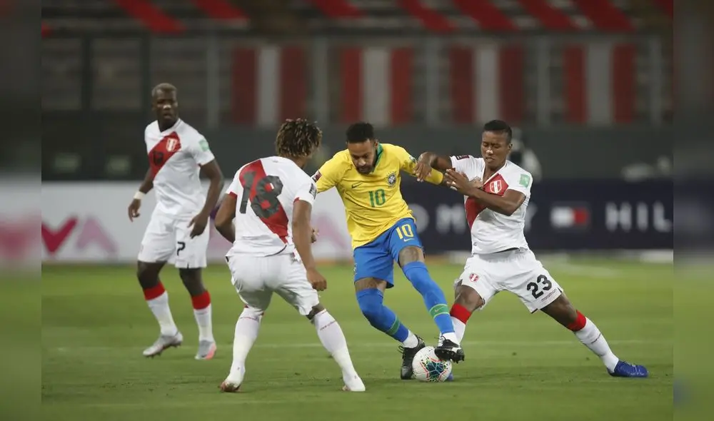Neymar Jr. será uno de los protagonistas del cotejo Brasil vs. Perú. Foto: Andina