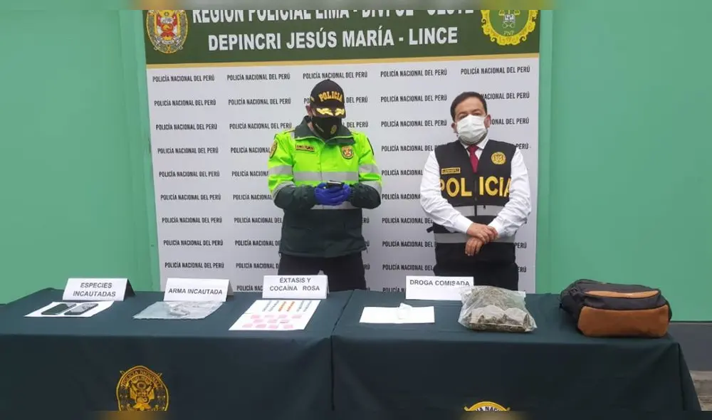 Uno de los intervenidos registra antecedentes por el mismo delito en el 2018, 2019 y 2020. Foto: Joel Robles / URPI-LR