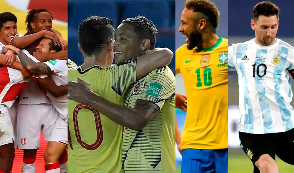 Perú, Colombia, Brasil y Argentina se preparan para afrontar la segunda jornada de la Copa América. Foto: FPF/Agencia EFE Perú, Colombia, Brasil y Argentina se preparan para afrontar la segunda jornada de la Copa América. Foto: FPF/Agencia EFE