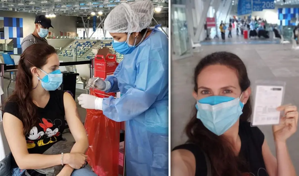 “En la página del Minsa, puedes ver la lista de enfermedades que califican para que te vacunes pronto", recomendó Emilia Drago. Foto: composición Instagram “En la página del Minsa, puedes ver la lista de enfermedades que califican para que te vacunes pronto", recomendó Emilia Drago. Foto: composición Instagram