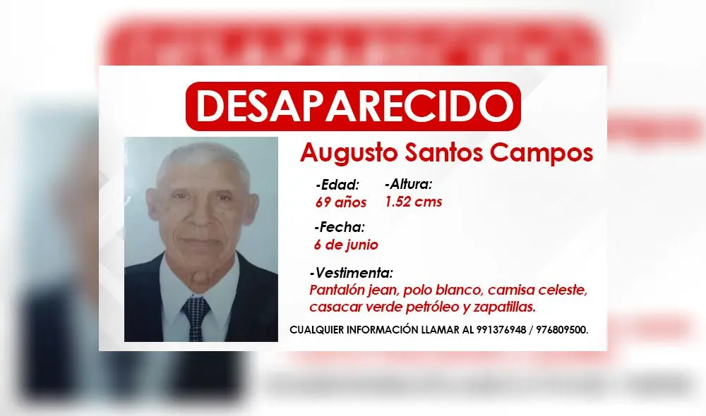 La Comisaría de Canta ya realiza la búsqueda, pero hasta el momento no se sabe nada del hombre. Foto: La República