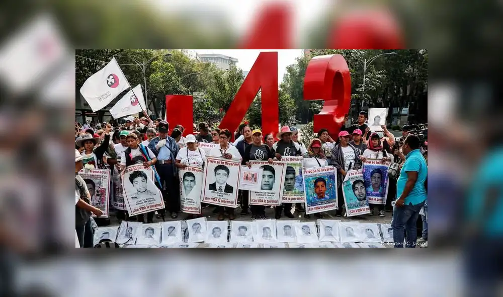 Esta es la tercera identificación de otro normalista de Ayotzinapa desaparecido en 2014 en Iguala, Guerrero. Foto: DW