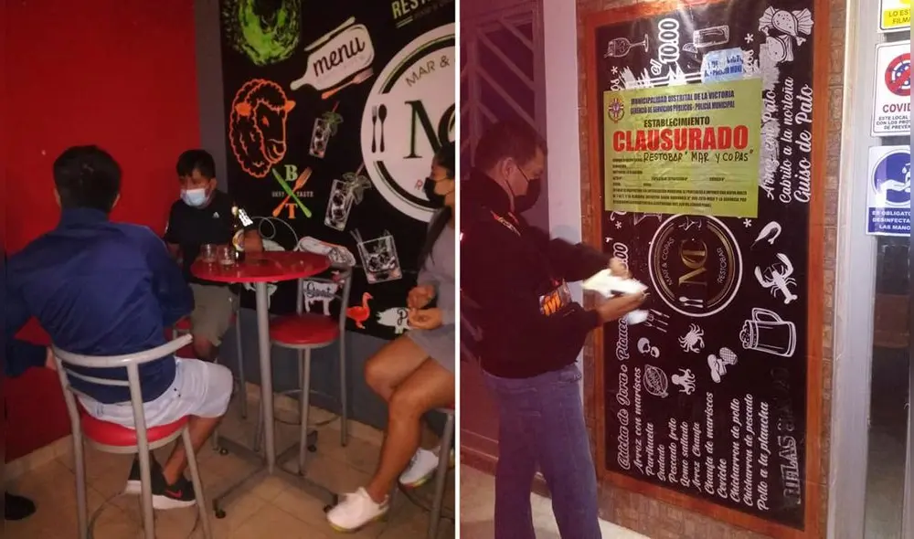 En el local se halló a peruanos y extranjeros. Foto: composición La República.