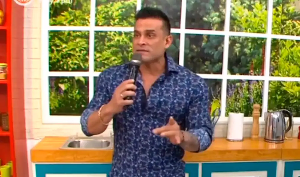 Christian Domínguez habló sobre la infidelidad. Foto: captura América TV Christian Domínguez habló sobre la infidelidad. Foto: captura América TV