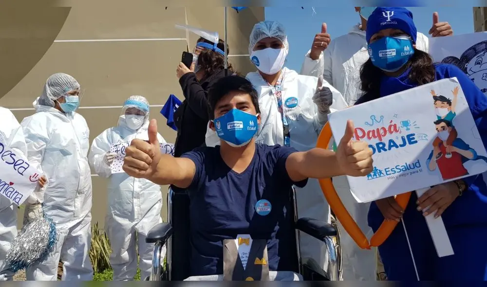 Joven se reunirá con su hija para celebrar el Día del Padre. Foto: Gianella Aguirre / URPI-LR