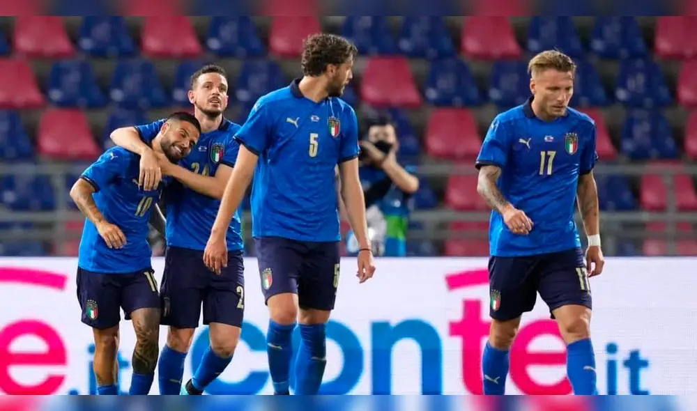 Los italianos son uno de los candidatos a llevarse la Eurocopa 2021. Foto: EFE