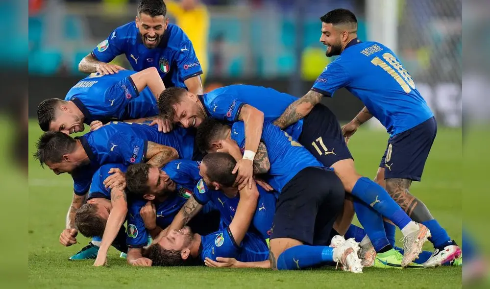 Italia golea a Suiza y se perfila como uno de los candidatos a campeón. Foto: Twitter