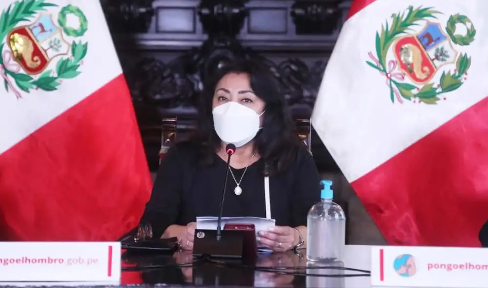 Violeta Bermúdez resalta que el Gobierno trabaja para dar una transición transparente del cargo. Foto: PCM