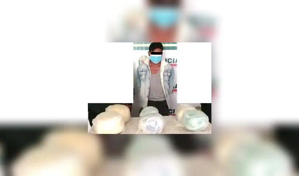 El hecho fue comunicado al titular de la Fiscalía Especializada en Tráfico Ilícito de Drogas de La Libertad. Foto: PNP El hecho fue comunicado al titular de la Fiscalía Especializada en Tráfico Ilícito de Drogas de La Libertad. Foto: PNP