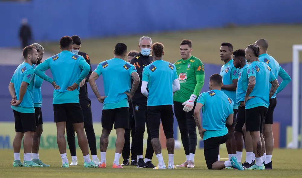 Tite haría seis variantes contra Perú por la Copa América. Foto: Twitter CBF Tite haría seis variantes contra Perú por la Copa América. Foto: Twitter CBF