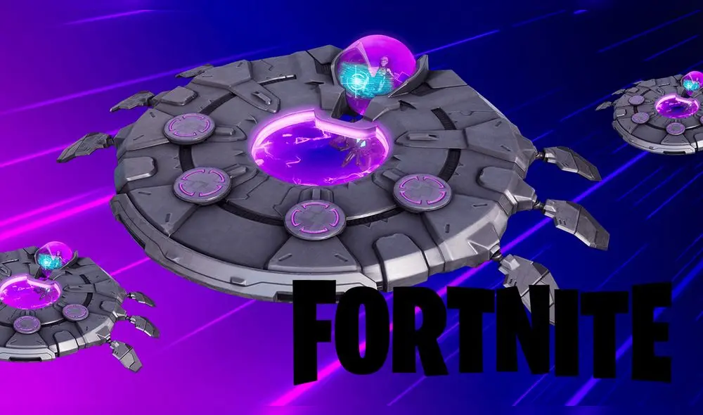 Ten en cuenta que el intruso que volaba el ovni tratará de eliminarlo. Foto: Epic Games Ten en cuenta que el intruso que volaba el ovni tratará de eliminarlo. Foto: Epic Games