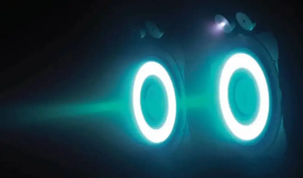 La nueva estación espacial de China es la primera con motores de iones. Foto: SCMP