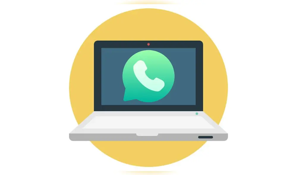 En WhatsApp Web también podemos activar el modo oscuro. Foto: composición LR/Flaticon En WhatsApp Web también podemos activar el modo oscuro. Foto: composición LR/Flaticon