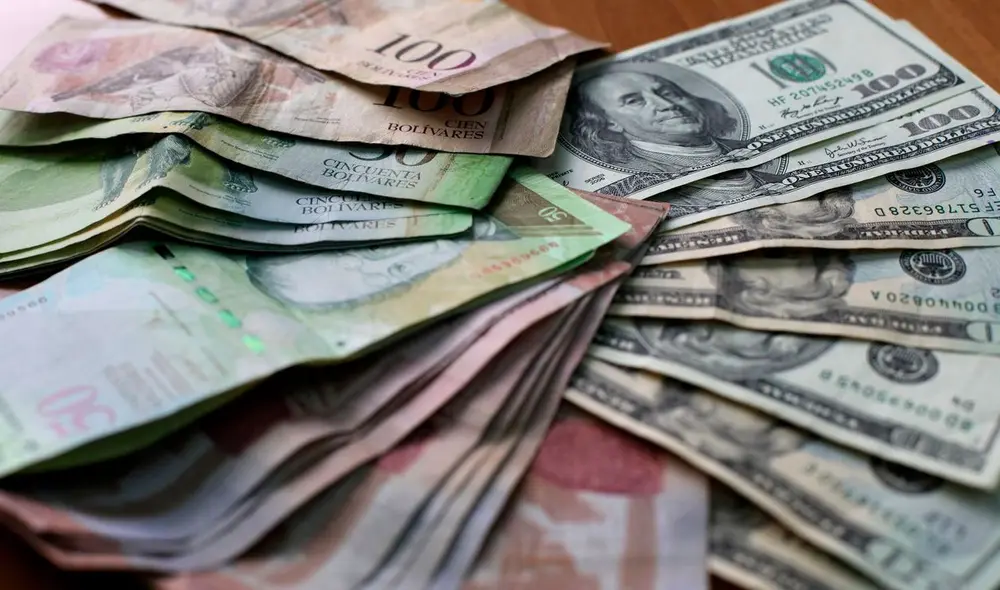 El precio del dólar en Venezuela, según DolarToday. Foto: AFP El precio del dólar en Venezuela, según DolarToday. Foto: AFP