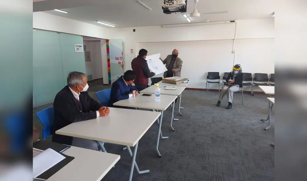 Autoridades de Arequipa participaron en reunión junto a funcionarios de la PCM. Foto: difusión
