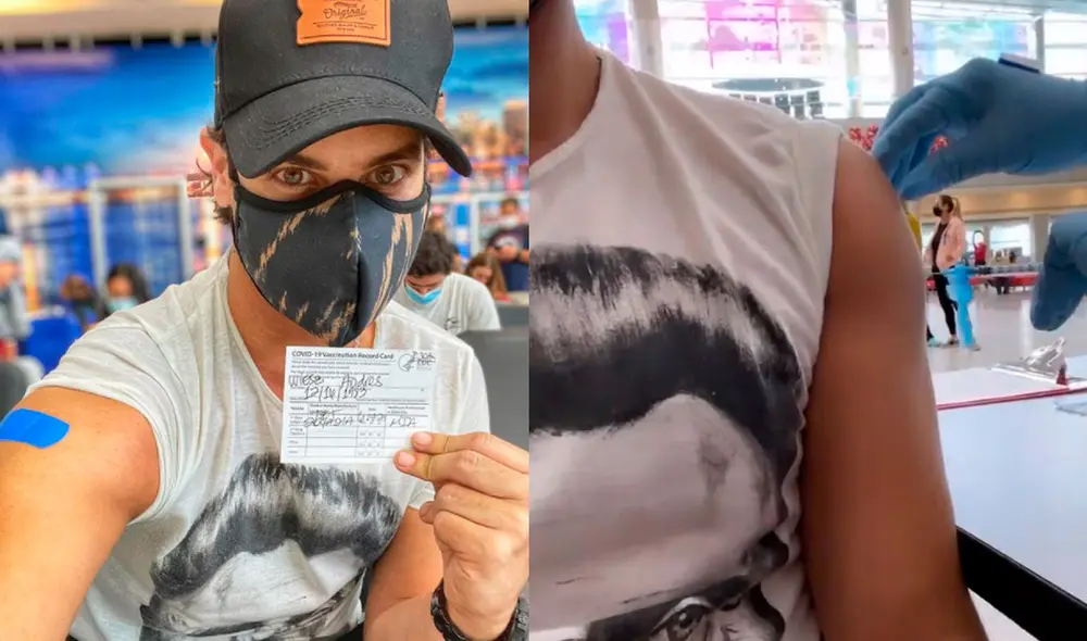 Andrés Wiese recibió el apoyo de sus seguidores en las redes sociales, quienes saludaron su decisión de viajar a Estados Unidos para recibir la vacuna. Foto: Andrés Wiese / Instagram Andrés Wiese recibió el apoyo de sus seguidores en las redes sociales, quienes saludaron su decisión de viajar a Estados Unidos para recibir la vacuna. Foto: Andrés Wiese / Instagram