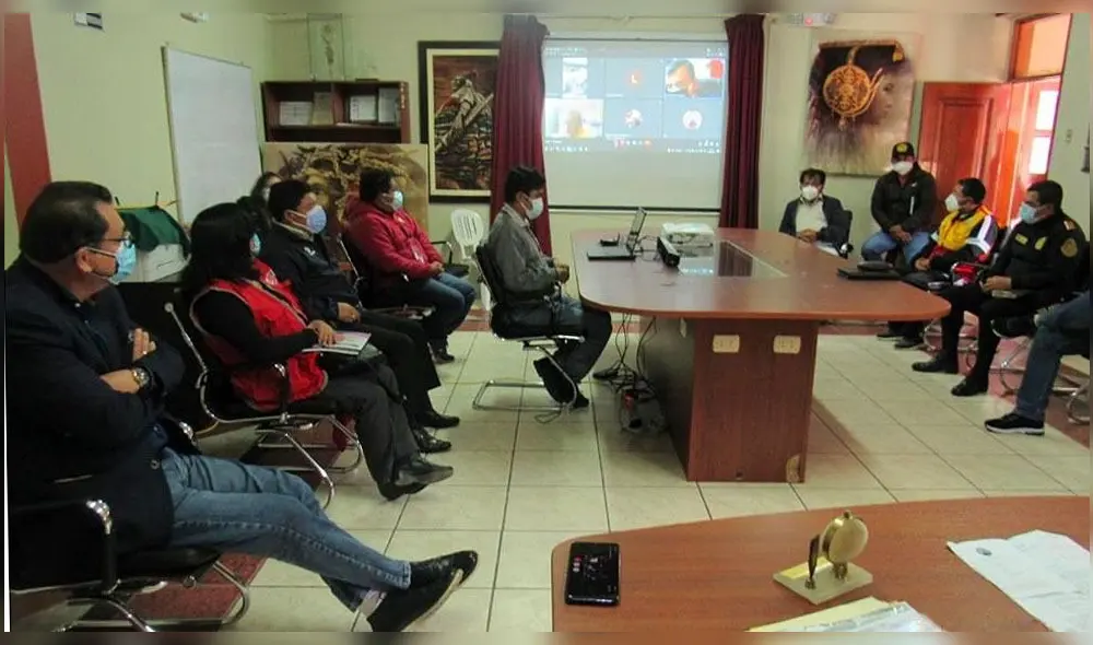 Autoridades han solicitado la presencia del ministro del Interior y Energia y Minas. Foto: Prensa Huamachuco