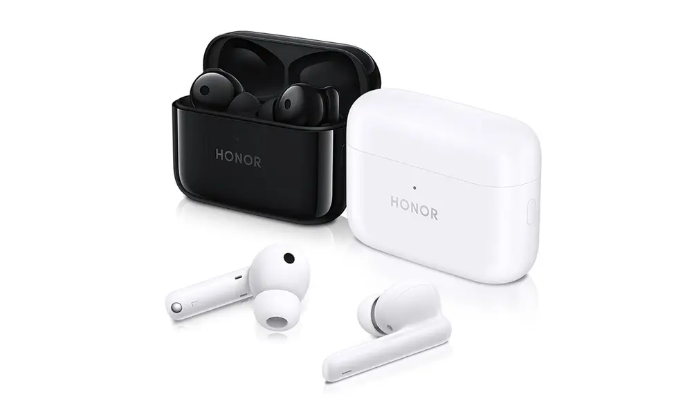 Los audífonos están disponibles en color negro y blanco. Foto: Honor