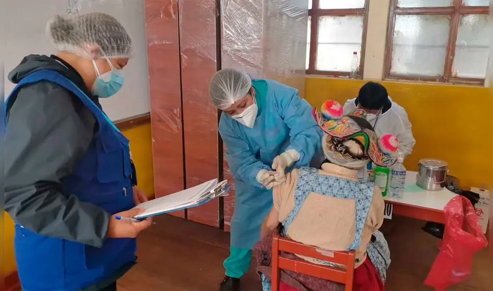 Centro de salud recibió 630 dosis contra la COVID-19. Foto: Defensoría del Pueblo Centro de salud recibió 630 dosis contra la COVID-19. Foto: Defensoría del Pueblo