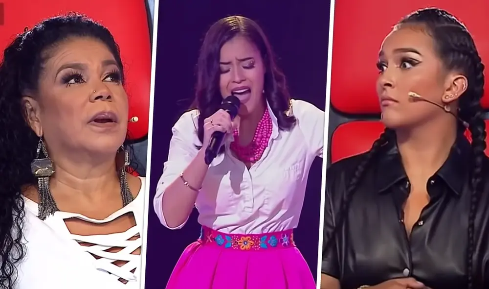 Carmen Marina se presenta en las audiciones a ciegas de La voz Perú. Foto: captura de Latina