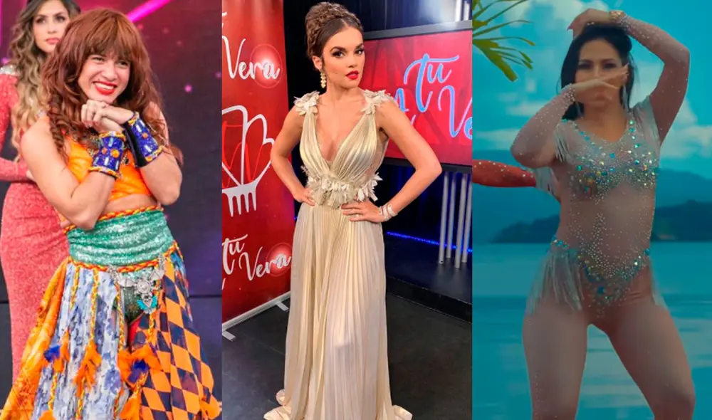 La Uchulú se enfrentará a Pamela Franco, ‘Chikiplúm’, Josimar, Anahí de Cárdenas y Laurita Pacheco en la gran final de El artista del año. Foto: Composición