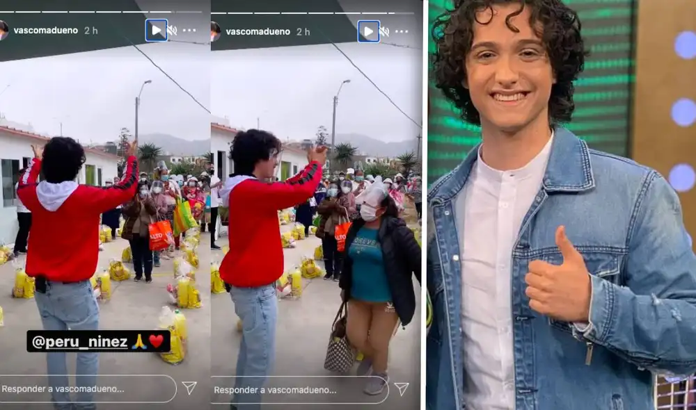 Vasco Madueño animó a los presentes y compartió videos en redes sociales. Foto: composición/Instagram Vasco Madueño animó a los presentes y compartió videos en redes sociales. Foto: composición/Instagram