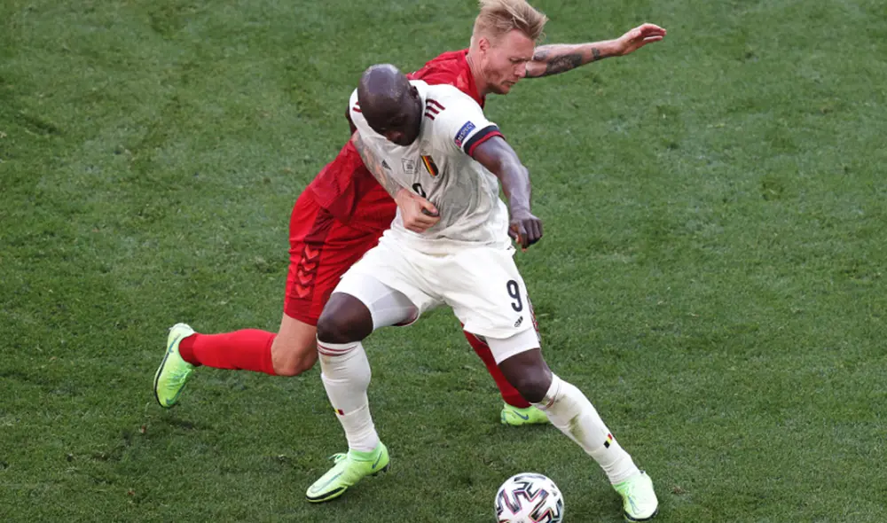 El Parken Stadion fue escenario del Bélgica vs. Dinamarca. Foto: AFP