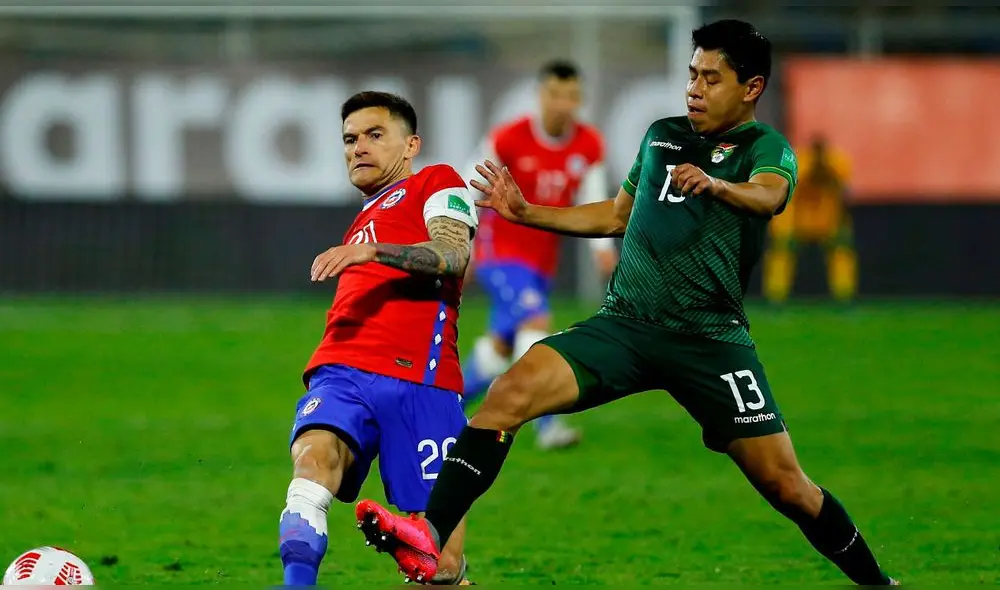Bolivia sacó un importante empate ante Chile en eliminatorias. Foto: EFE