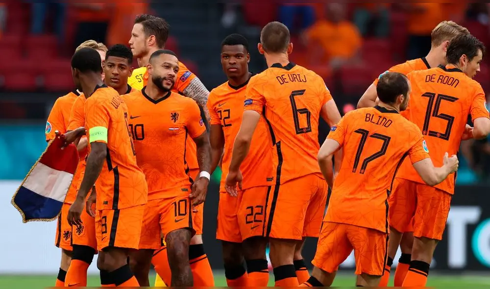 El delantero Depay se encargó de abrir el marcador para Países Bajos. Foto: EFE El delantero Depay se encargó de abrir el marcador para Países Bajos. Foto: EFE