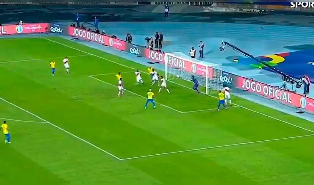 Álex Sandro abrió el marcador tras un pase de taco de Neymar. Foto: captura/DirecTV Sports Álex Sandro abrió el marcador tras un pase de taco de Neymar. Foto: captura/DirecTV Sports