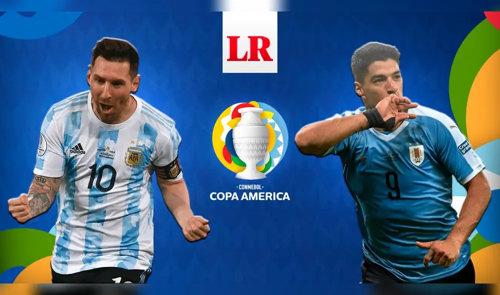 Argentina vs. Uruguay por la fecha 2 del Grupo A de la Copa América 2021. Foto: composición/La República Argentina vs. Uruguay por la fecha 2 del Grupo A de la Copa América 2021. Foto: composición/La República