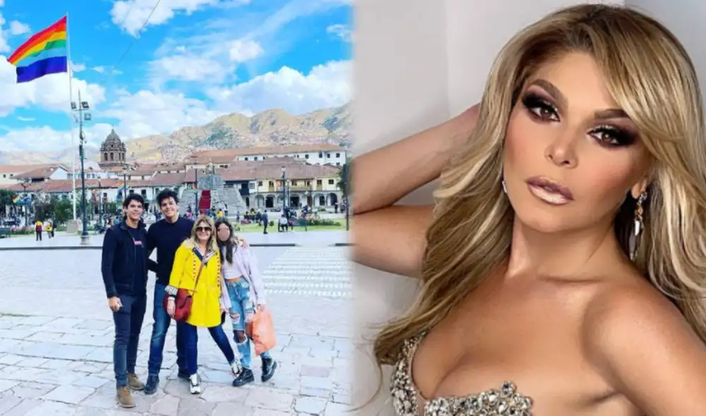 La actriz de 46 años se tomó unos días para conocer nuestro país. Foto: Itatí Cantoral/Instagram