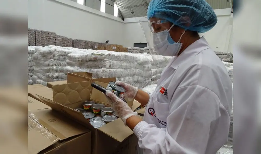 Los alimentos serán distribuidos a 4.277 instituciones educativas públicas. Foto: difusión Los alimentos serán distribuidos a 4.277 instituciones educativas públicas. Foto: difusión