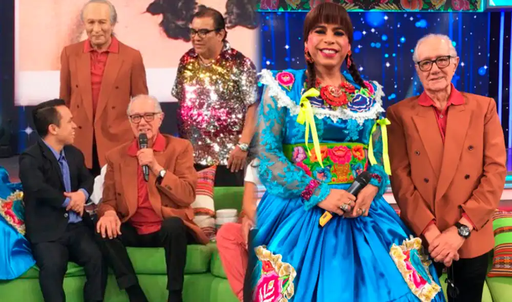 Guillermo Rossini agradeció a Ernesto Pimentel por el homenaje. Foto: difusión Guillermo Rossini agradeció a Ernesto Pimentel por el homenaje. Foto: difusión