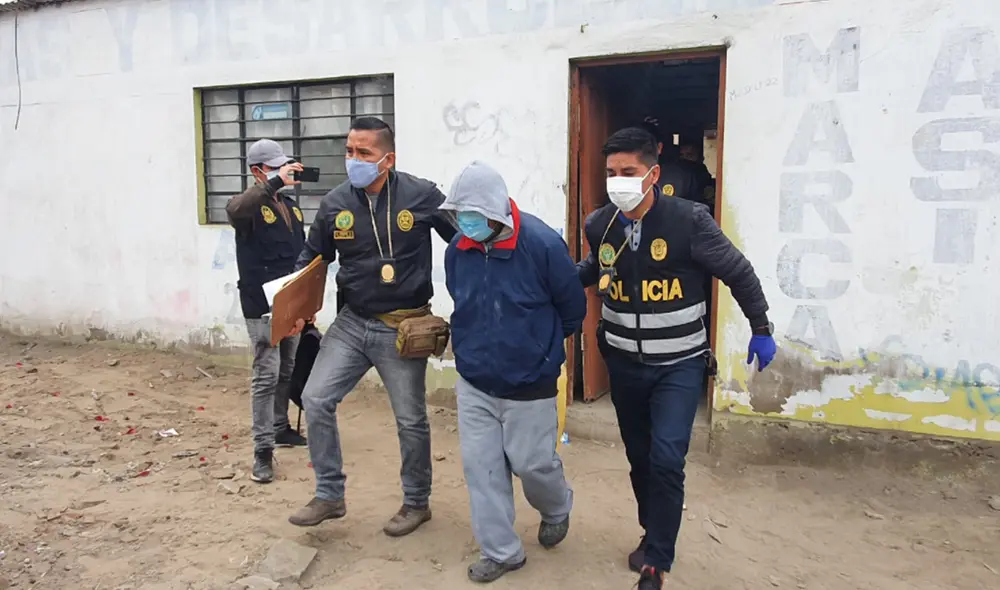 Individuos vendían material fílmico, según la Policía. Foto: María Pía Ponce / URPI - LR